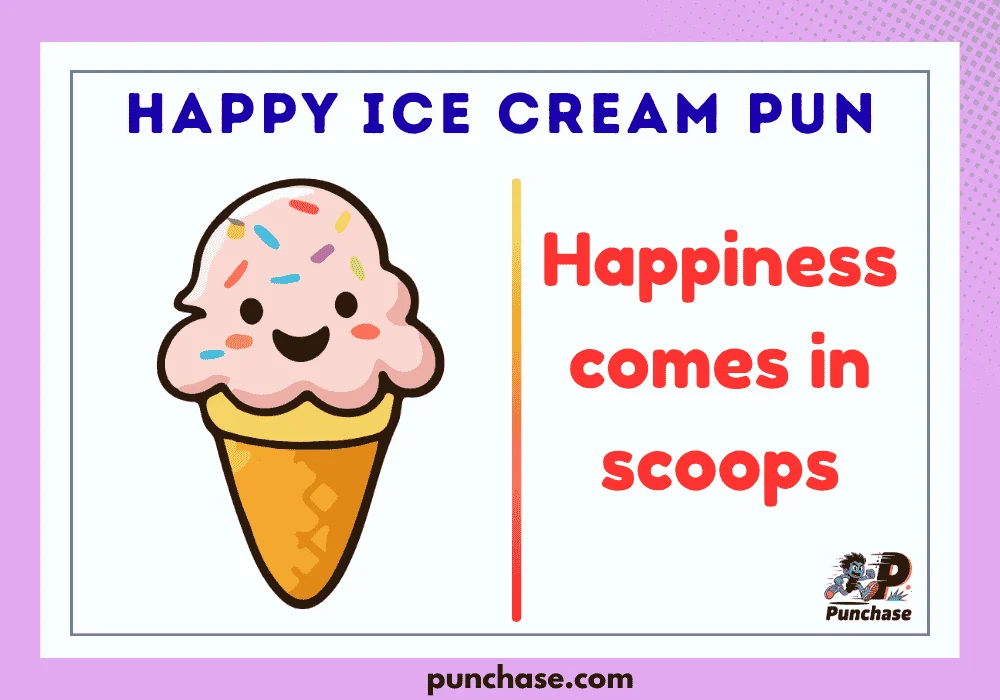 Happy Ice Cream Pun