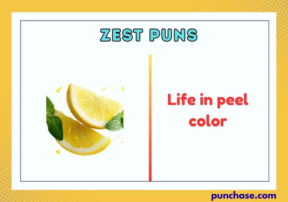 Hilarious Zest Puns