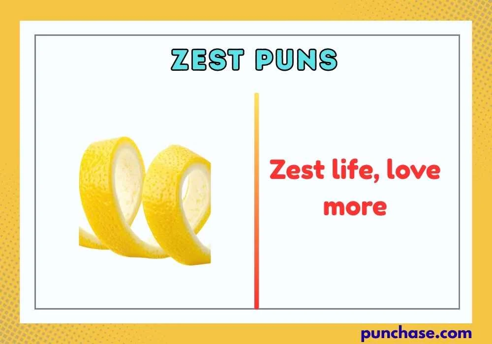 Zest Puns