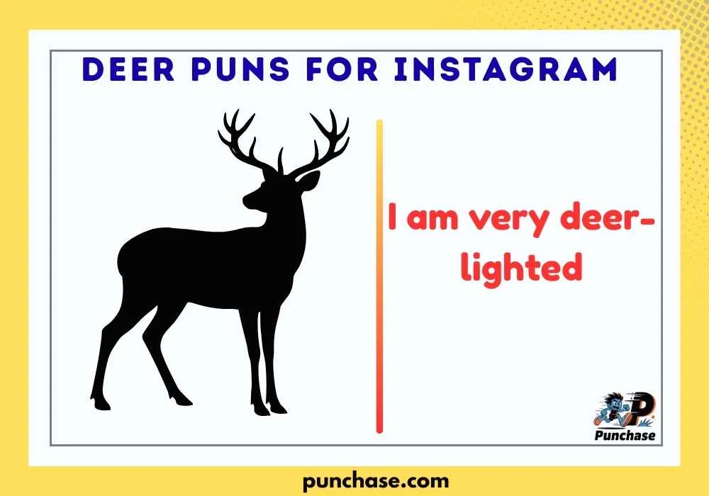 Deer Puns for Instagram