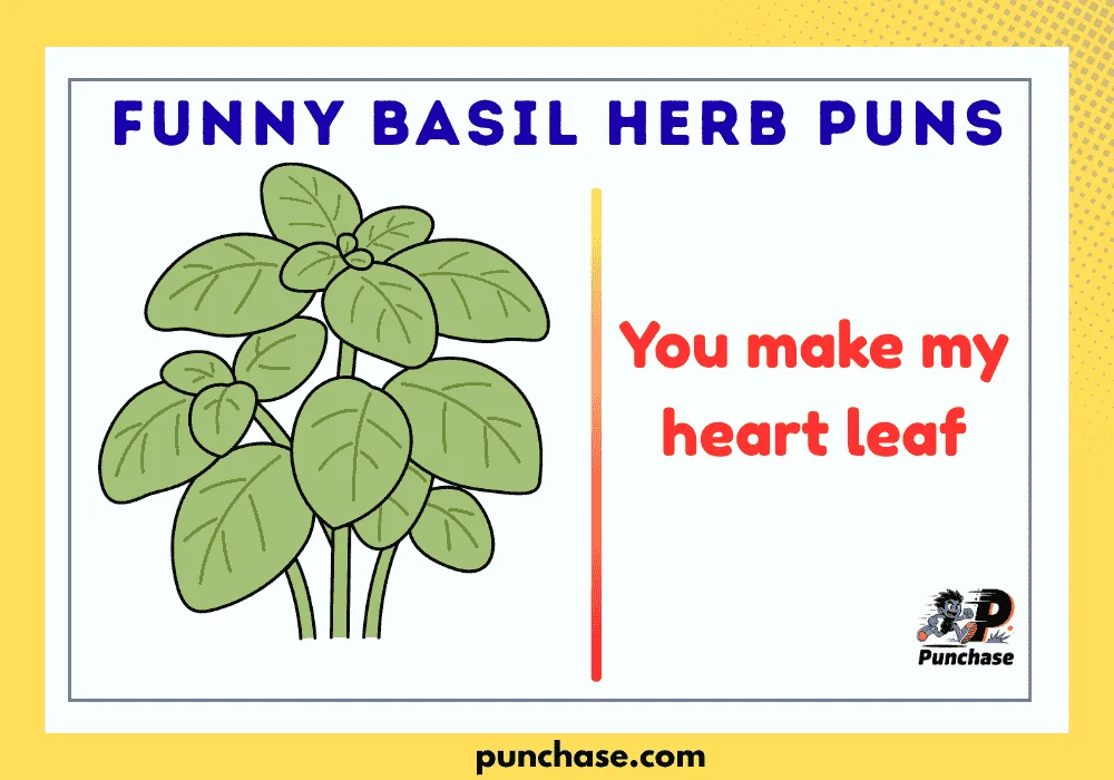 Funny Basil Herb Puns