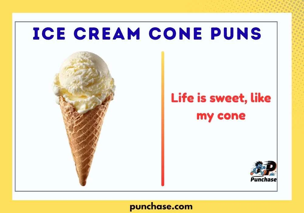 Ice Cream Cone Puns