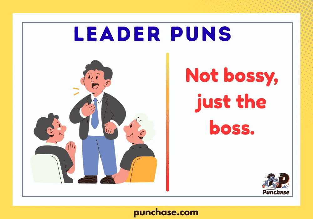 Leader Puns