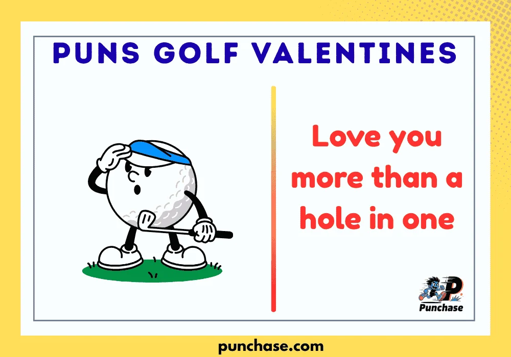 Puns Golf Valentines