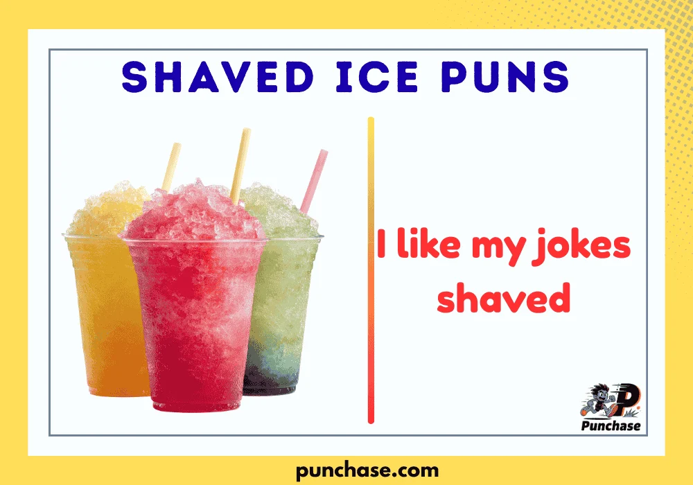 Shaved Ice Puns