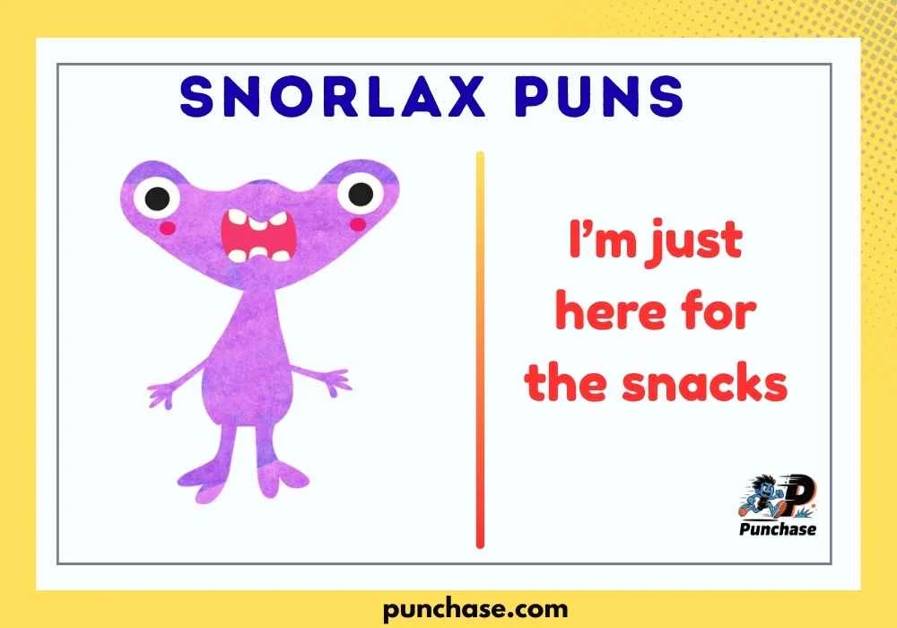 Snorlax Puns
