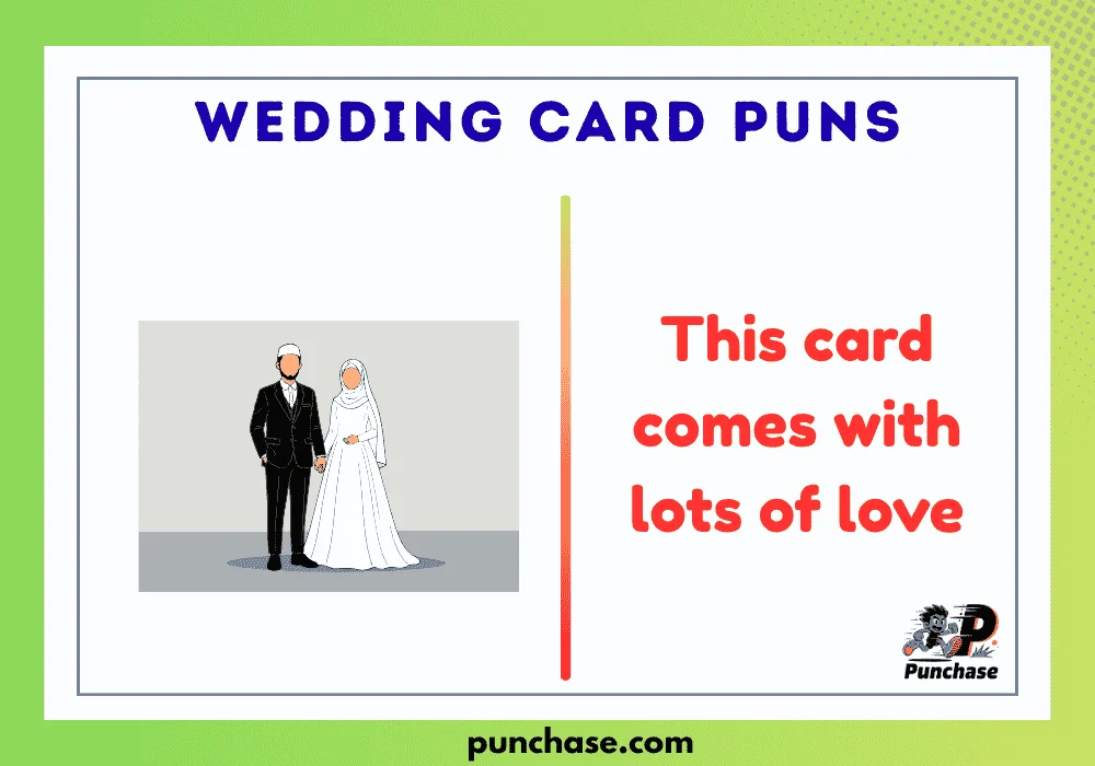 Wedding Card Puns
