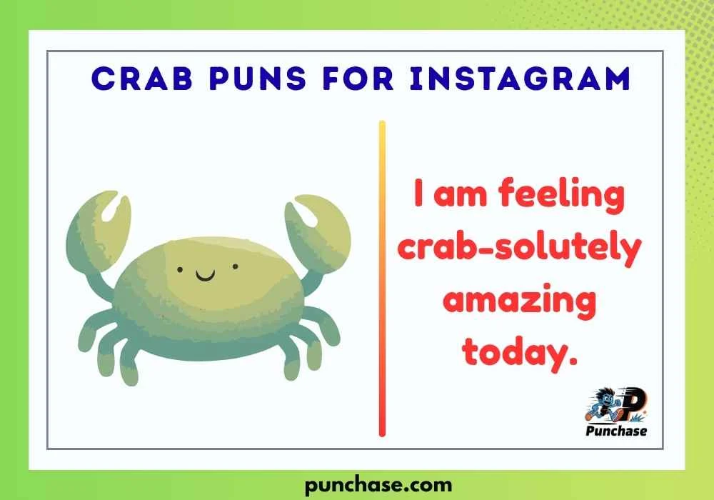 Crab Puns for Instagram