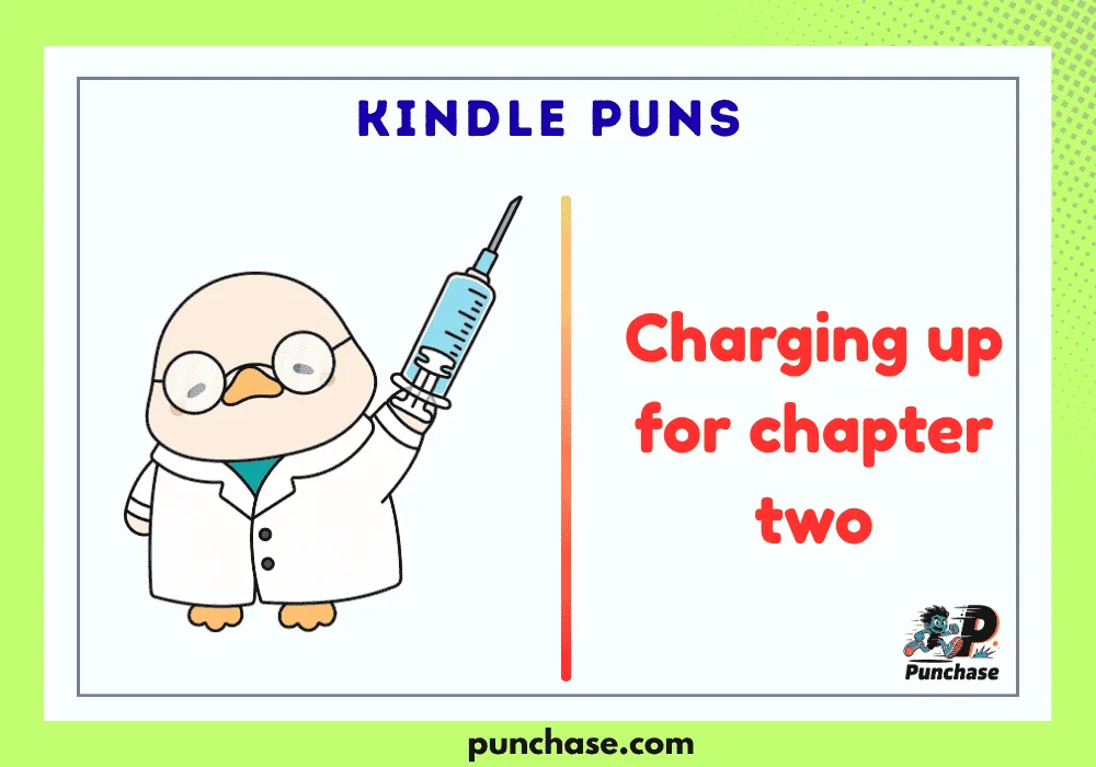 Kindle Puns