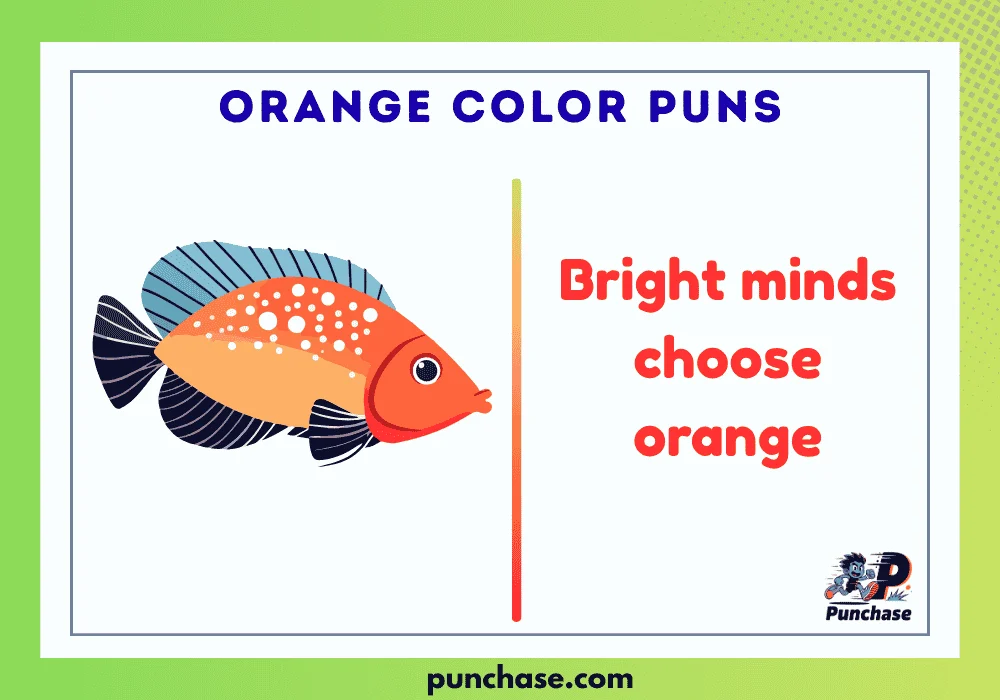 Orange Color Puns