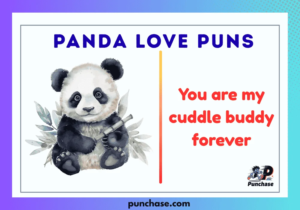Panda Love Puns