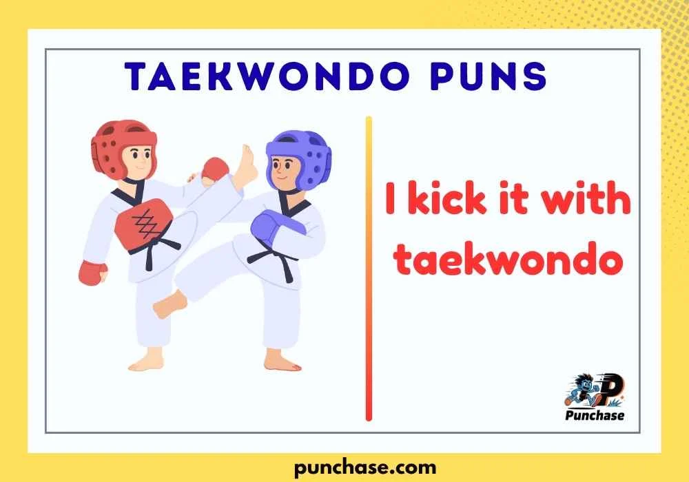 Taekwondo Puns