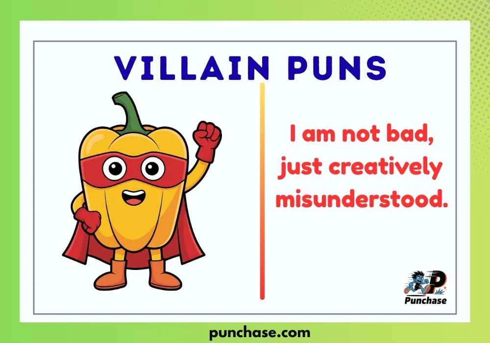 Villain Puns