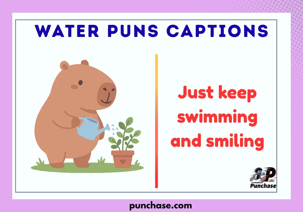 Water Puns Captions