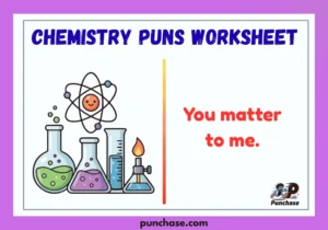 Chemistry Puns Worksheet
