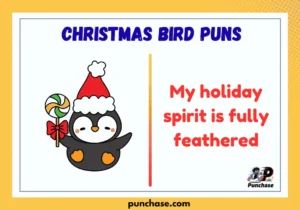 christmas bird puns