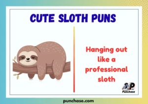 Cute Sloth Puns