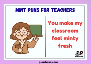 mint puns for teachers