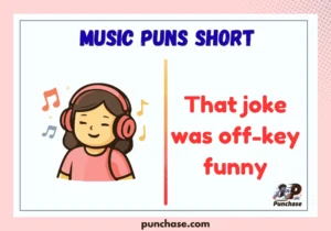 music puns short
