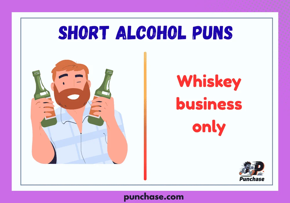 Short Alcohol Puns