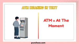 ATM Meaning in Text