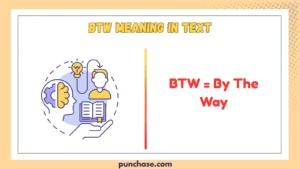 btw meaning in text