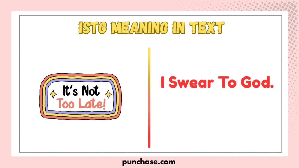 ISTG Meaning in Text