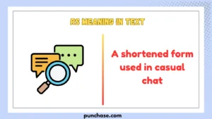 RS Meaning in Text