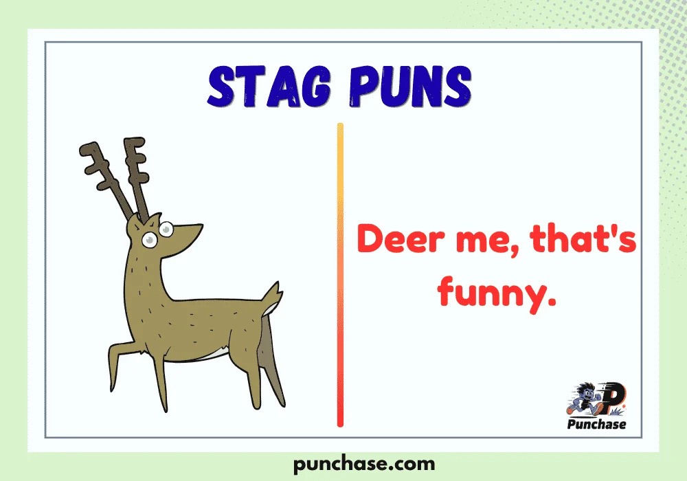 Stag Puns
