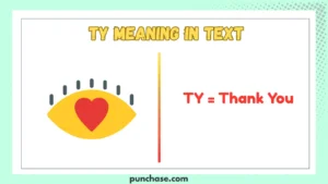 TY Meaning in Text
