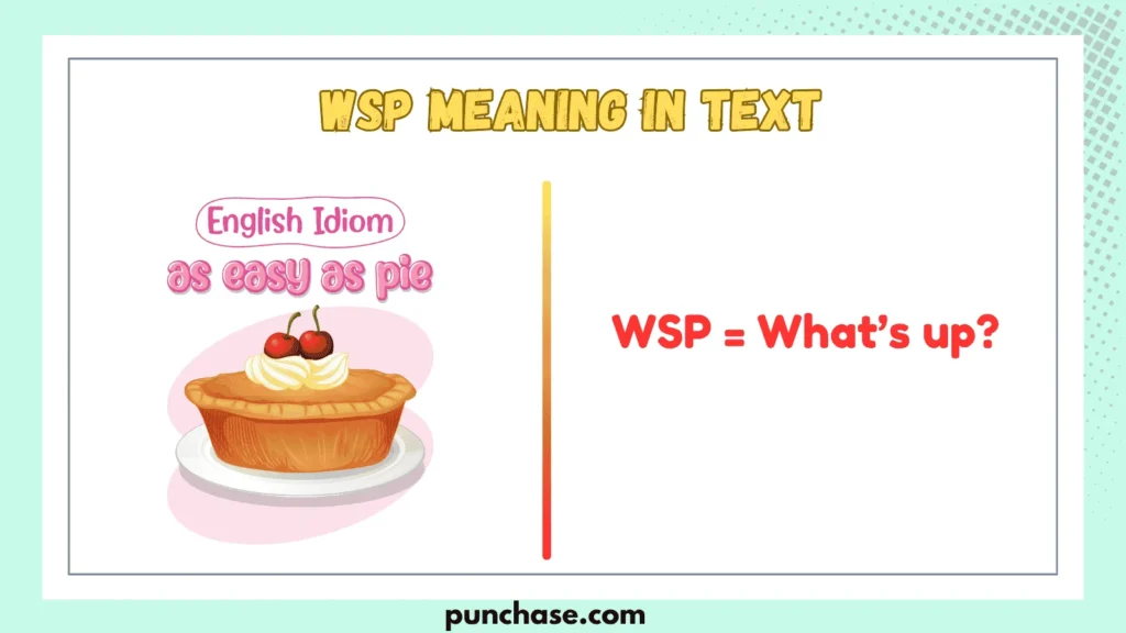 WSP Meaning in Text