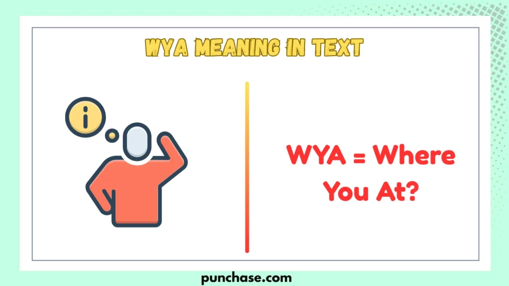 WYA Meaning in Text